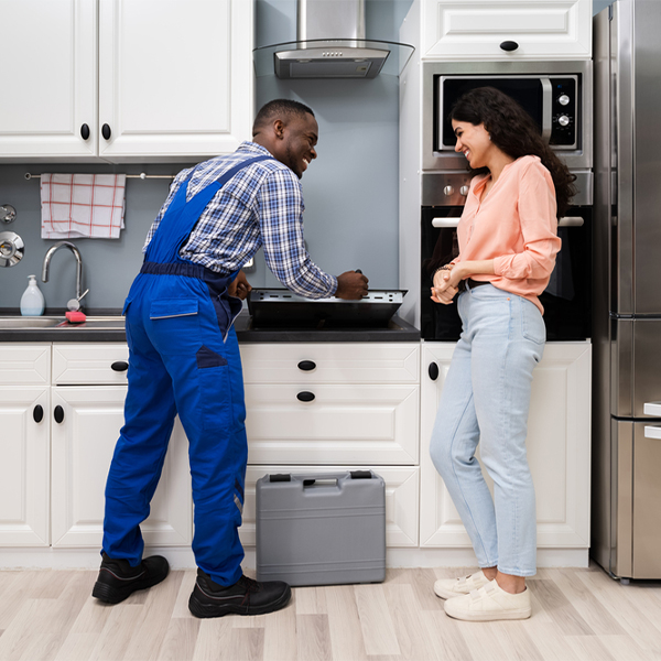 can you provide an estimate for cooktop repair before beginning any work in Wylie